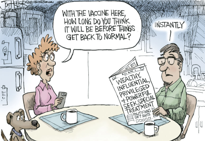VACCINE BRINGING ‘NORMALCY’